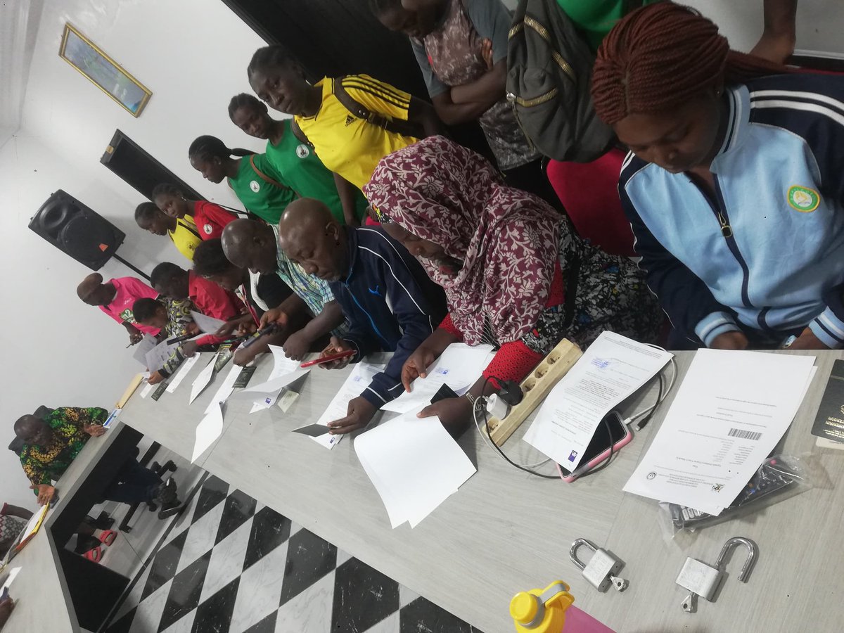 Fecacricket237's tweet photo. Cutting the ts and dotting the is 24 hours before take off to Uganda https://t.co/gk7t8qtrDm