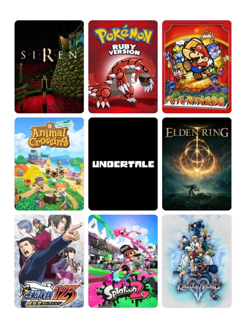 私を構成する9つのゲーム
#My9Games #私を構成する9つのゲーム
my9games.com/s/6ebc08796865…