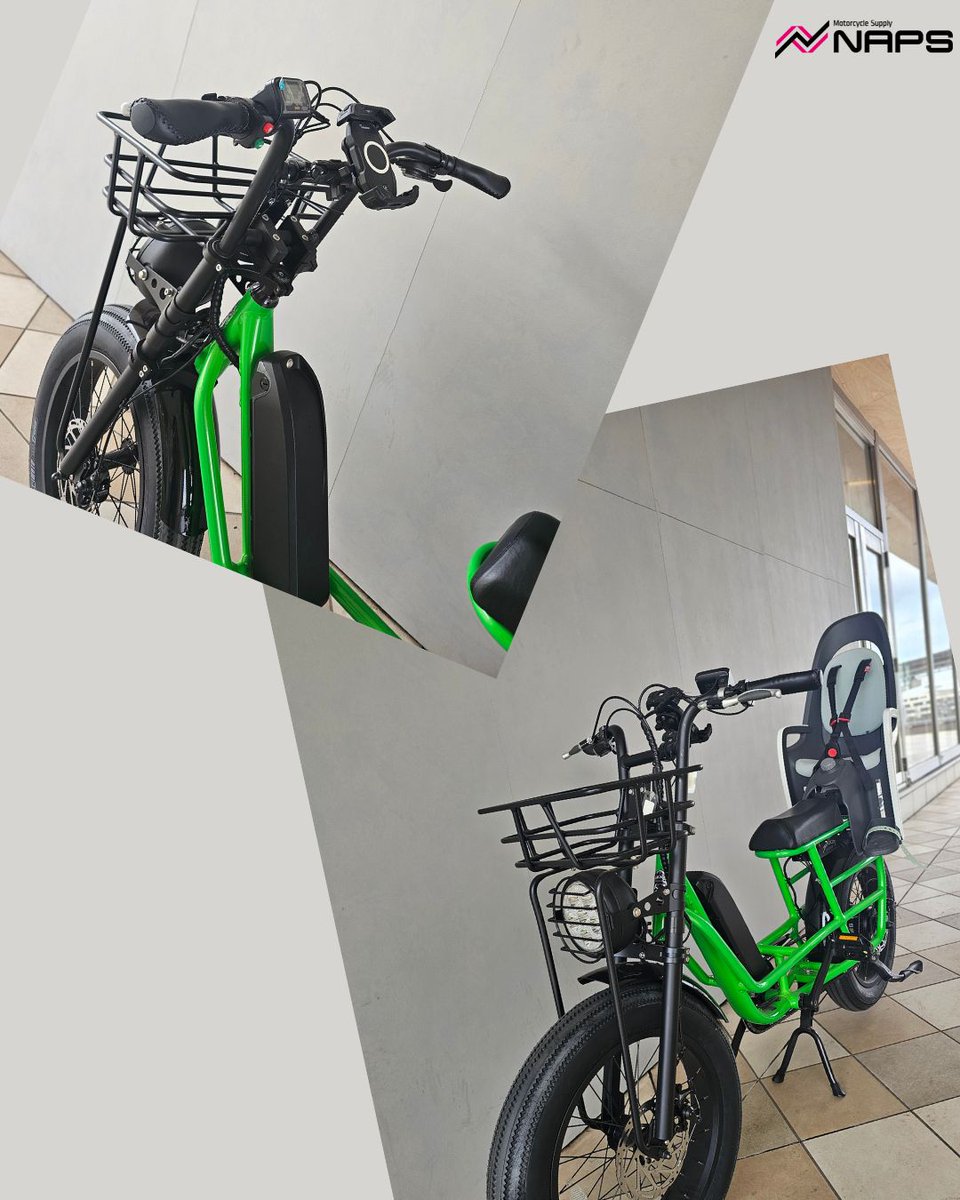 BRONX BUGGY Stretch】チャイルドシート付 電動アシスト自転車 航続