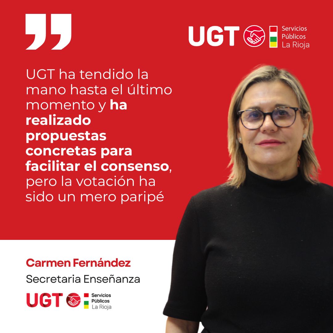 UGTSPRioja's tweet photo. 💰En este sentido, UGT ha remitido a la Consejería una propuesta relativa al cobro del verano:

✅ Curso 26/27: Cobro del verano con 250 días trabajados.

✅ Curso 27/28: 220 días trabajados.

✅ Curso 28/29: 190 días trabajados.

✅ Curso 29/30: 168 días trabajados. https://t.co/0cFVKNnMnn