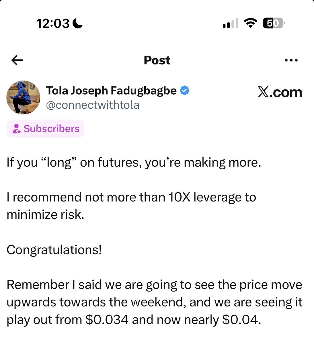 Tola Joseph Fadugbagbe tweet media