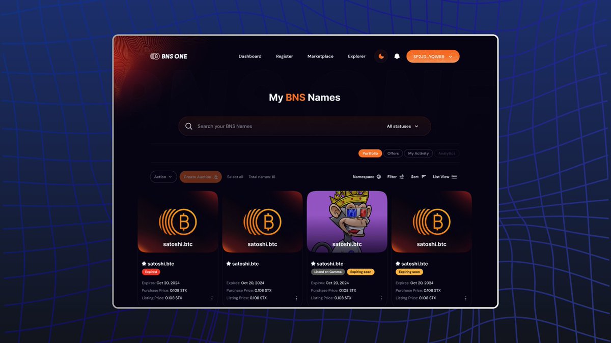 BNS One | Empowering Your Digital Identity tweet media