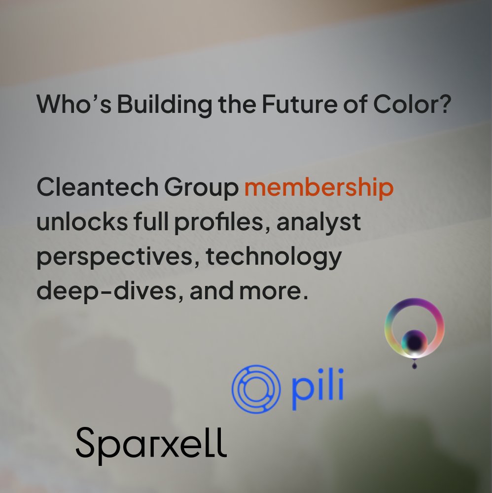 Cleantech Group tweet media