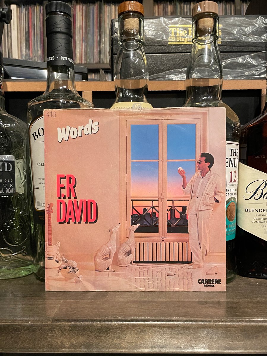 MILEHIGHCLUB202's tweet photo. ほな7いこか
F.R DAVID / Words [’82 Carrere --- CAR 248]
#frdavid #words #listeningbar #vinylbar #musicbar #レコードバー #mhc05032026
https://t.co/8pD8aoJwHH https://t.co/hMdrNW1dgD