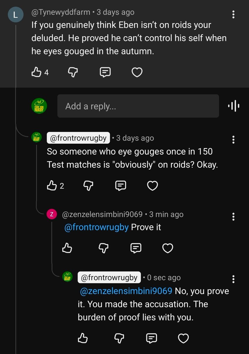 Front Row Rugby tweet media