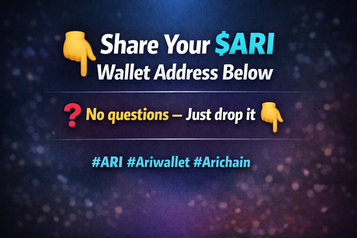 Ari Wallet Era tweet media
