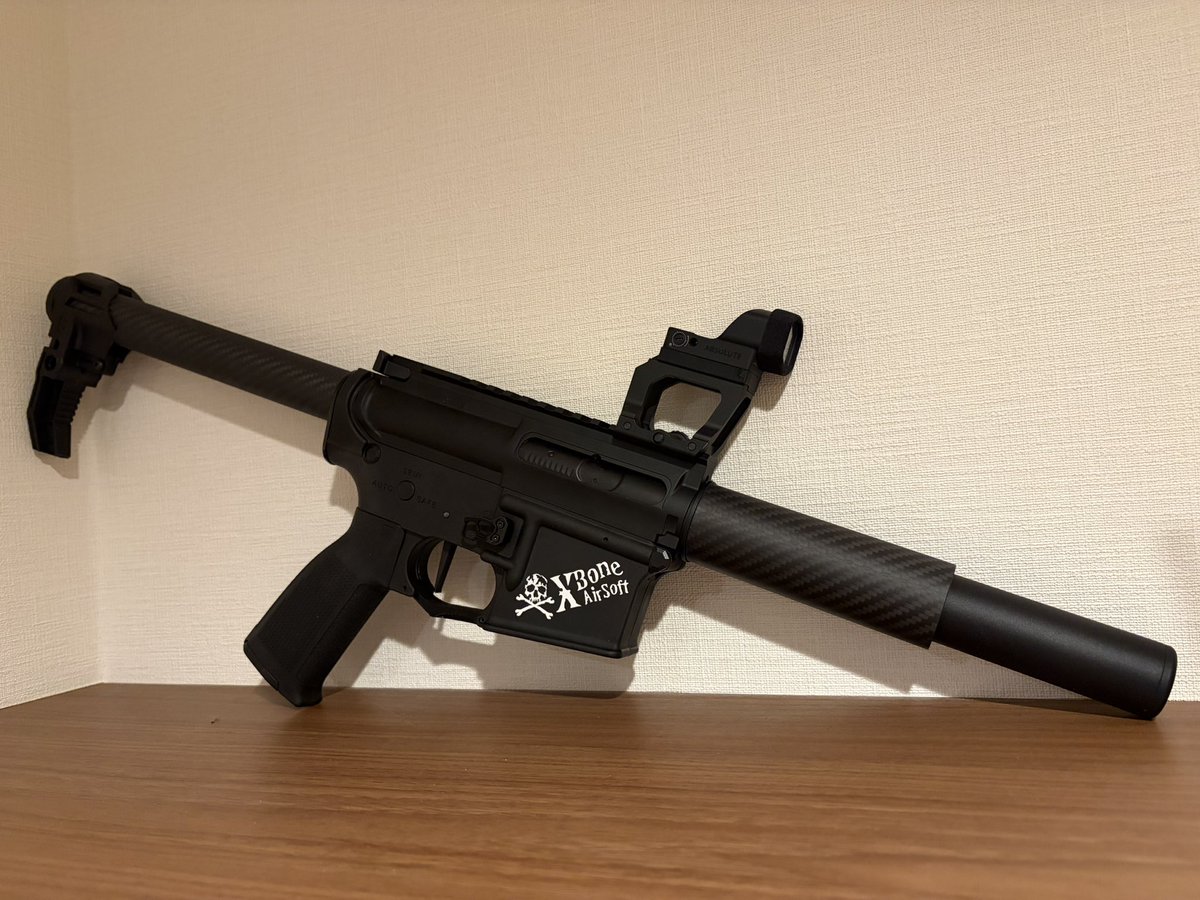 yamazo_osaka's tweet photo. 軍拡しました！
最近忙しくて全然サバゲー行けてませんが、早く行きたいですね🤦
#xboneairsoft
#クロスボーンエアソフト
#サバゲー https://t.co/JY4WRUbTAz