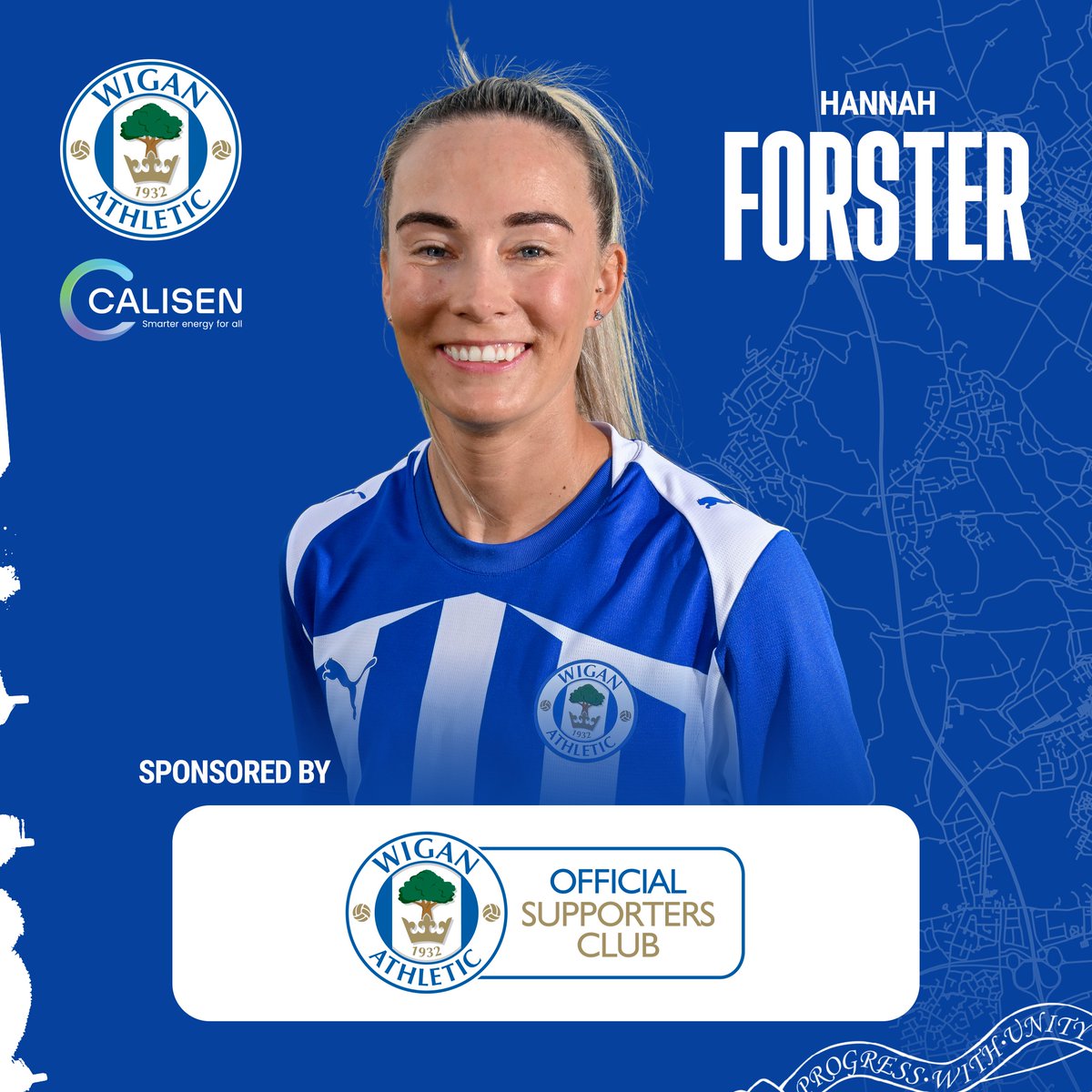Latics_Women's tweet photo. 🤝 Thank you to Landmark Group Ltd, Neutral Building Solutions &amp; @WiganAthSC for Sponsoring Holly Mason, Ellie Cleary, Hannah Forster &amp; Abbie Moore this season.

If you're interested in sponsoring a player for the run-in, email commercial@wiganathletic.com 👈

#wafc 🔵⚪️