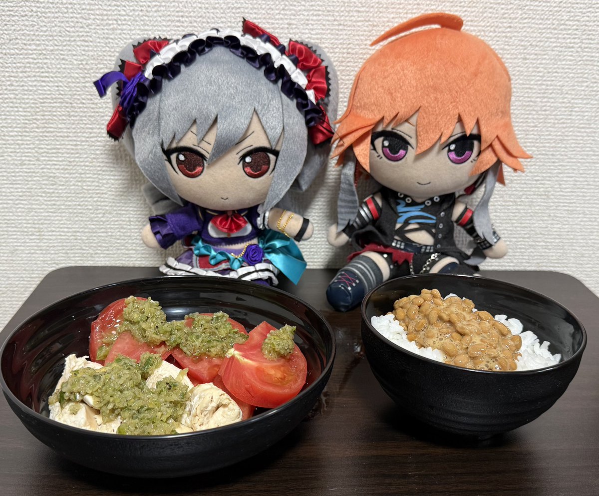 デレP料理部 ＃神崎蘭子 ＃二宮飛鳥 本日も焼いたササミ…にネギだれ