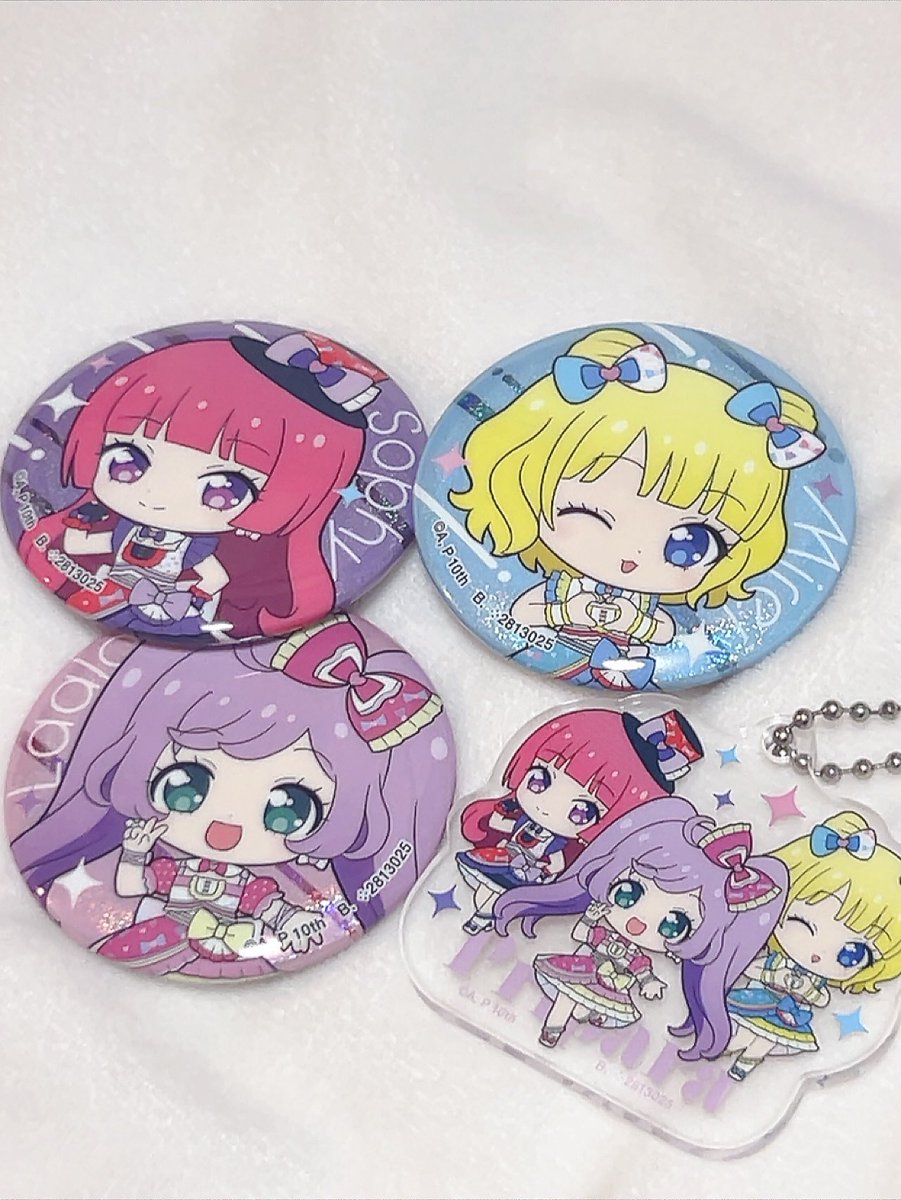 グリッター缶バッジ