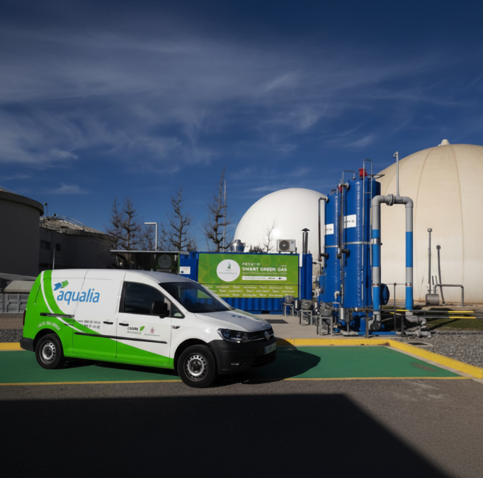 aqualia's tweet photo. 🤔 ¿Sabías que en #Aqualia transformamos las aguas residuales en energía limpia?
Gracias a la digitalización y a proyectos de #innovación 💡 como All-Gas, ECLOSION y Life Phoenix, avanzamos hacia la autosuficiencia energética y la descarbonización total. 
No solo depuramos #agua: la transformamos en el motor del cambio hacia la #EconomíaCircular ♻️.
🌟 Un ejemplo de este compromiso es la EDAR de Lleida, pionera en España al certificar la neutralidad de carbono en sus procesos.
🌐 Descubre más en nuestro #IS2024 ➡️https://t.co/YqoLBE07bE

#DíaMundialDeLaEficienciaEnergética ⚡️