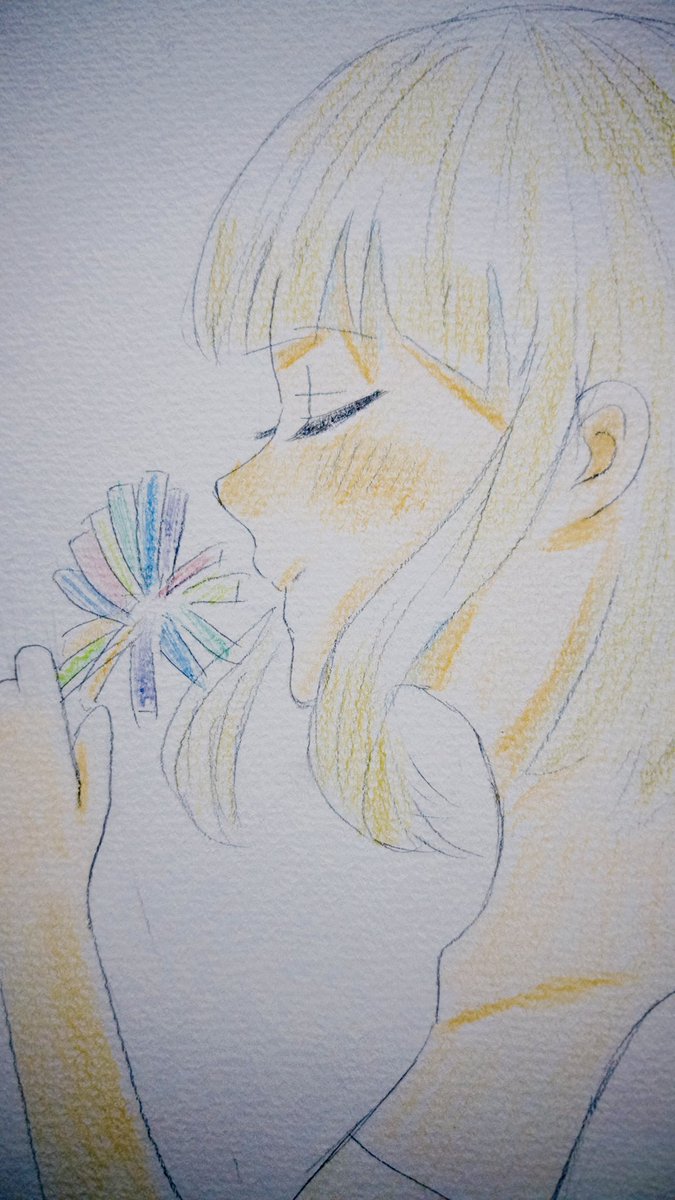 ツツジ描いたよ〜💐 ＃絵トラ