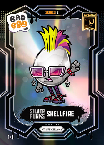 paninitracker's tweet photo. 🥚 Shellfire #1/1 SOLD for $1,200.00 (0.56 ETH)

2025 Panini NFT Prizm Bad Eggs - Introducing the Clans · Base Prizms Black

Buyer: FB0aJsEi 👤 https://t.co/qNrCslEWKc

See more #Shellfire for sale 👉 https://t.co/YUQkb7axPE

#whodoyoucollect #nft #PaniniNFT #PaniniBlockchain https://t.co/rnBH7phTda