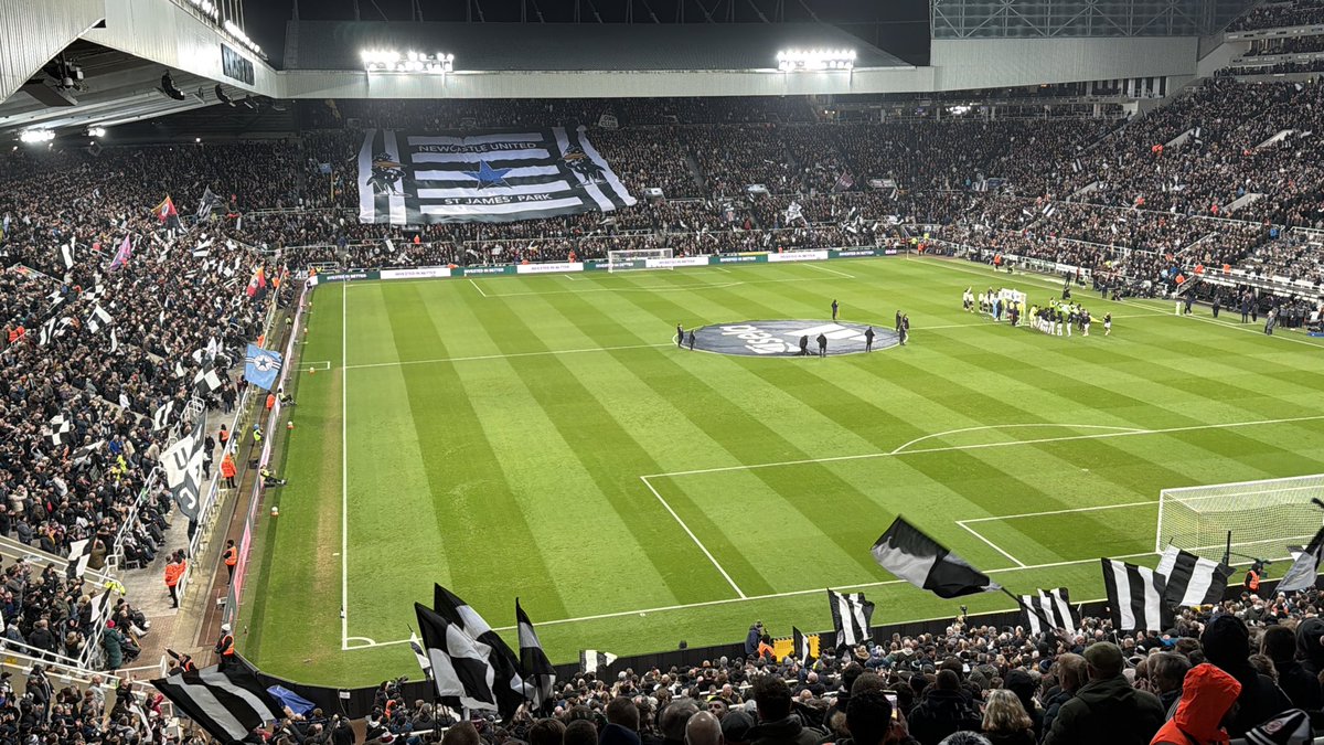 bhuistede's tweet photo. Newcastle United - Manchester United @groundhopticket #newman #groundhopping #premierleague https://t.co/1SrYP6AEKp
