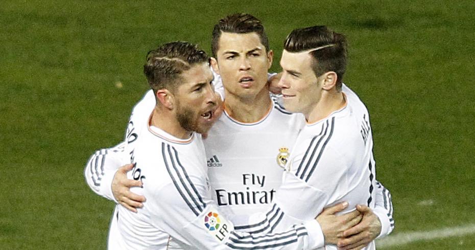 MadridXtra's tweet photo. 🗣️ Gareth Bale: “Biggest character I’ve played with? Ramos or Cristiano.

Ramos was very loud, very vocal and spoke in Spanish so at the start I had no idea what was going on. He was VERY captain.” https://t.co/4pOWEybEHW