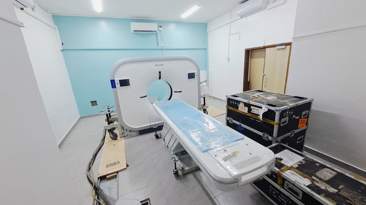 Sunviewmedipro's tweet photo. The latest AI-enabled CT Scan machine is now available in Mombasa County, at the Coast General Teaching & Referral Hospital.
This machine is expected to significantly improve diagnostics and patient outcomes in Mombasa and neighboring counties.
#CTScan #Mombasa #CGTRH #Sunview https://t.co/MtVZkYWL0j