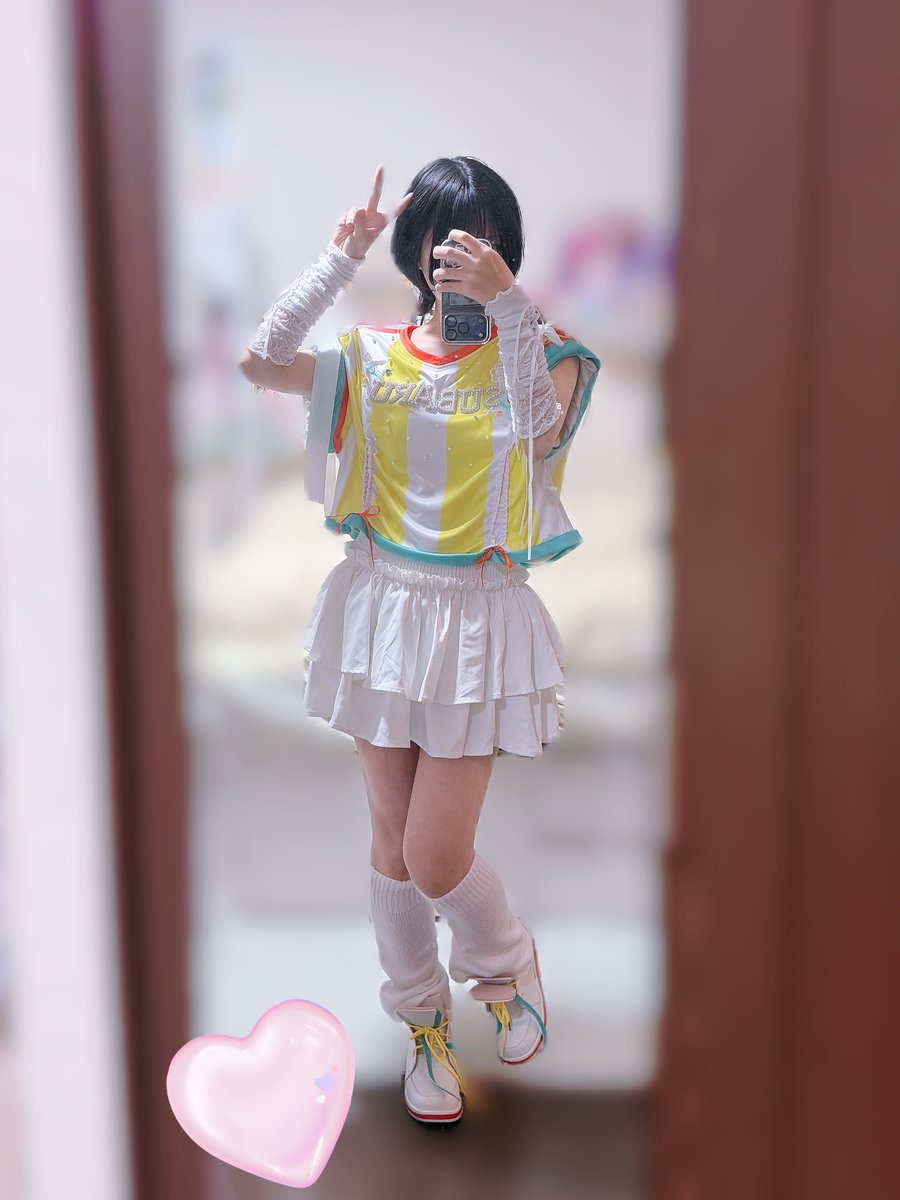 STAGE2はリメイクしてもらったスバルとお揃いTシャツに合わせたコーデ