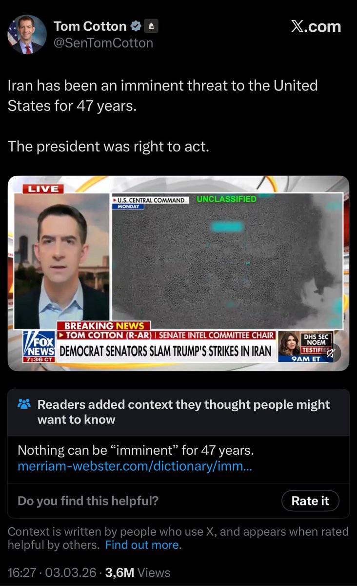 One of the best community notes I have seen.

Lmao