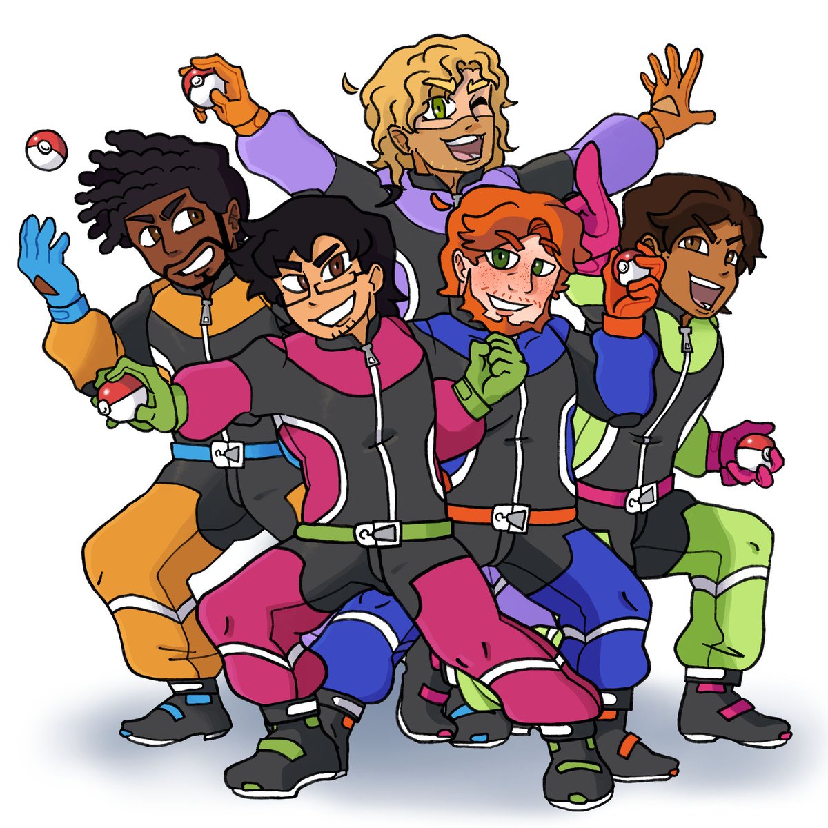 YourGelloFellow's tweet photo. The Hanks as extreme trainers!🤙
Their mascot is a Buzzwole I think https://t.co/llfpmtaGIU