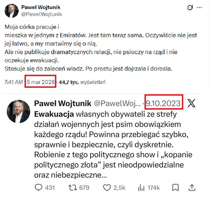 <a href="/PawelWojtunik/">Paweł Wojtunik</a> Ktoś ci się Wojtunik na konto włamał ☝️😁