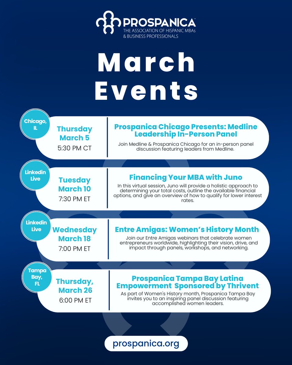 Prospanica National tweet media