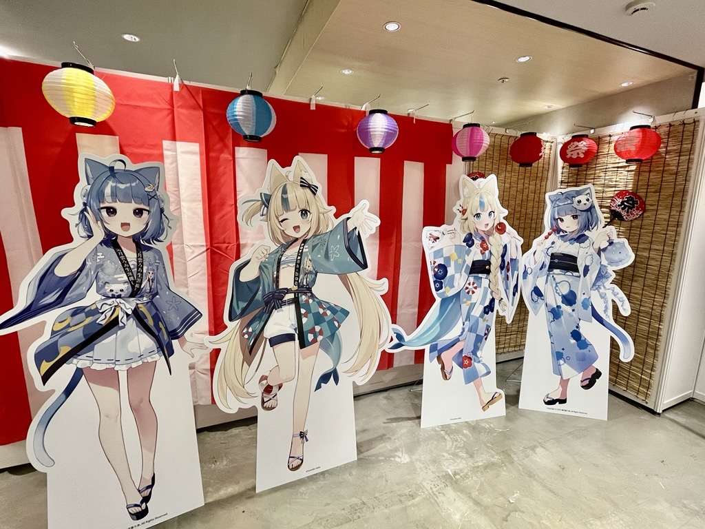 🏮✨ いよいよ明日スタート✨🏮
<a href="/samekosaba/">saba 🐟</a> ＆ <a href="/kurageuroa/">海月雲ろあ🪼☁️</a> コラボPOPUP STORE
『海神祭』ついにスタート❣
祭りをテーマにした特別なPOPUP、ぜひ遊びに来てください🌊
📅 期間：3/6〜3/29
🔗 tokyoanimecenter.jp/event/popup-ka…
※入場方法については公式HPをご確認ください。

#samekosaba  #海月雲ろあ