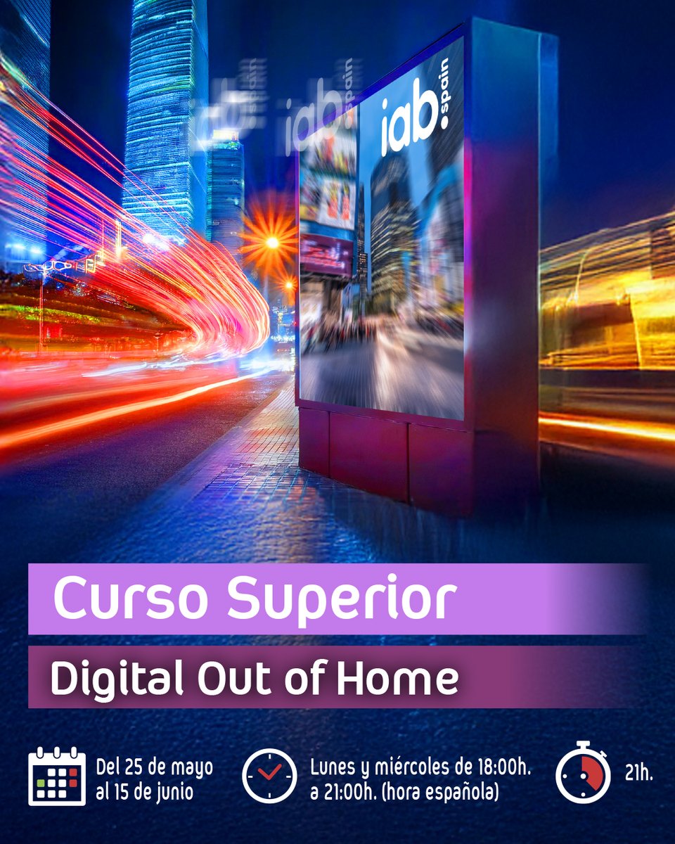 IAB_Spain's tweet image. 📈#DOOH sigue creciendo.

En 2025 la inversión aumentó un 8,9% vs. 2024, hasta alcanzar los 143,5M€, representando ya el 2,3% de la inversión digital total.

Si quieres entender y aprovechar su evolución, esta formación es para ti 💡

👉 iabspain.es/formacion/curs…

#IABFormación