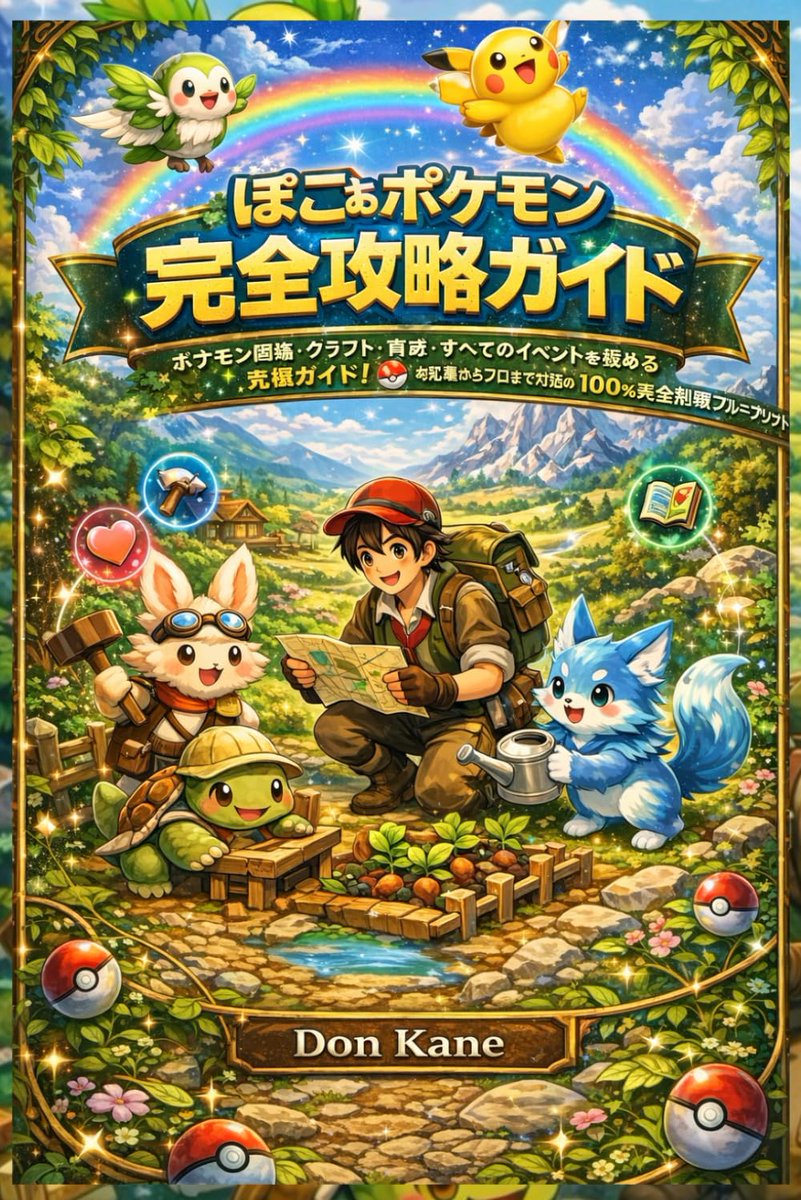 絶対買っちゃダメ！生成AIらしき「嘘攻略本」が『ぽこ あ ポケモン』などで出現―究極ガイドをうたいつつも、内容は支離滅裂
gamespark.jp/article/2026/0…