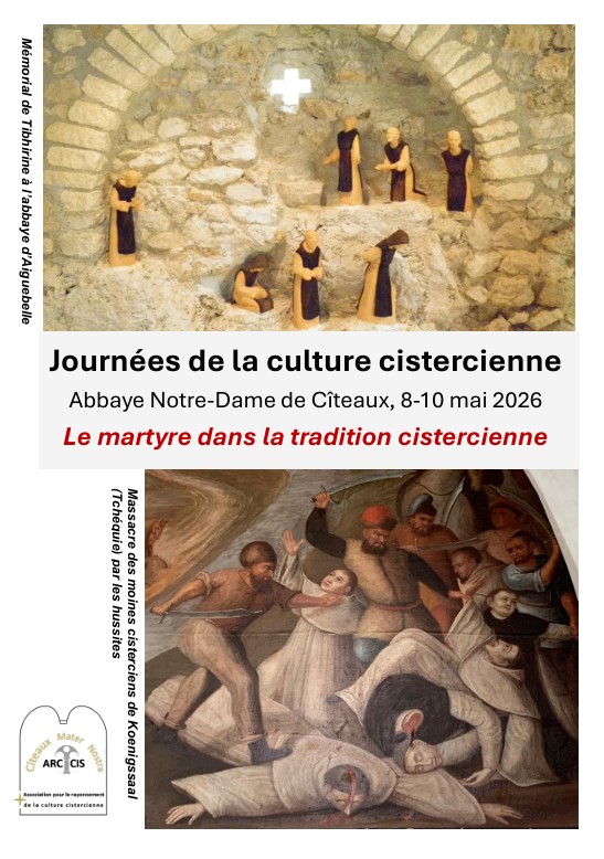 Benoitciteaux's tweet photo. JOURNÉES DE LA CULTURE CISTERCIENNE
Pour le 30ᵉ anniversaire du martyre des frères de Tibhirine,  Cîteaux Mater Nostra-Arccis organise des Journées sur le thème du  martyre dans la tradition cistercienne (8, 9 et  10 mai 2026 à l'Abbaye de Cîteaux). Voir: https://t.co/VnSkmHZQrR https://t.co/3oh5nD5ZpF