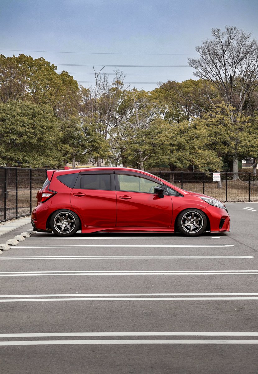 195のままでいくか、205にして当たったら車高あげるか🤔