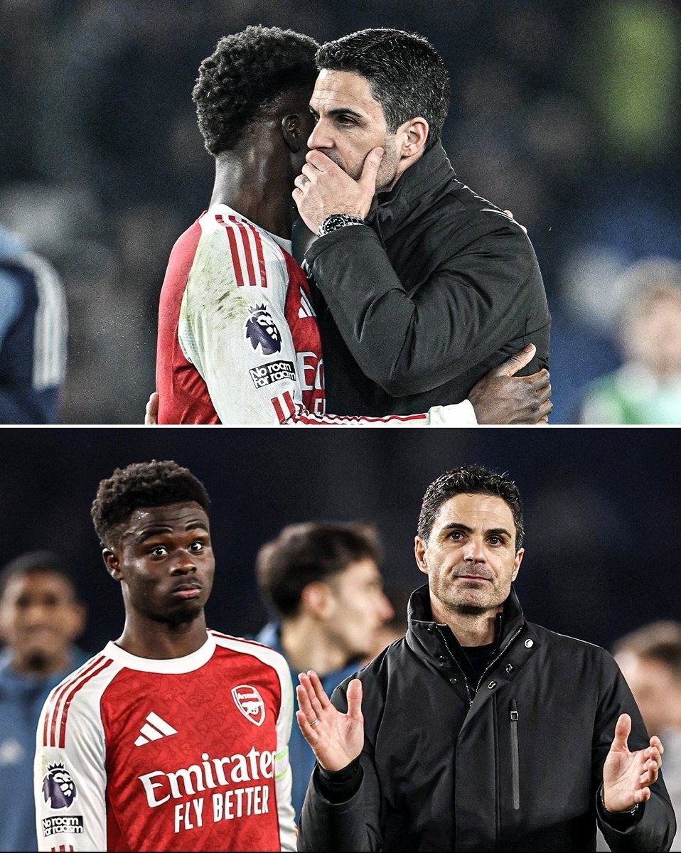 turayromanus's tweet photo. “North London Mood”
 Arteta: “Bukayo, act normal. Don’t celebrate too loud.”  
 Saka: “Boss, how I go act normal when City just helped us?” https://t.co/VyyLP0bQ59