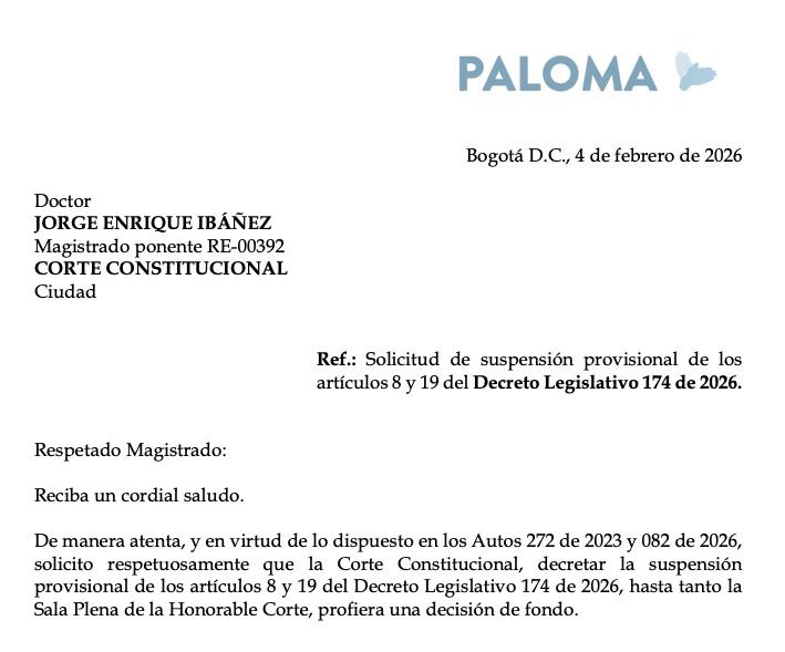 Solicité a la Corte Constitucional que suspenda provisionalmente los micos que metió el Gobierno en los Decretos de Emergencia para anular la Ley de Garantías y revivir la expropiación express.

Habilitaron la contratación directa para todas las entidades públicas, sin límite de