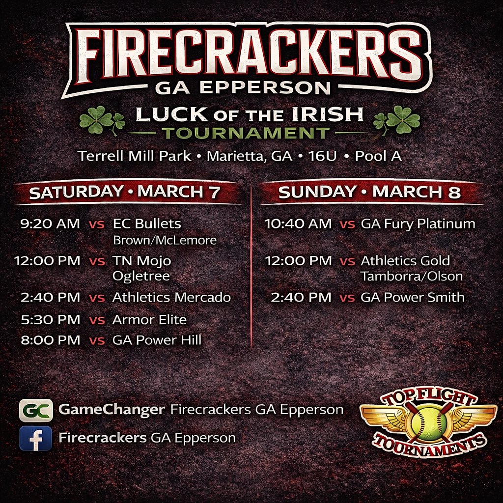 AddysonGaillard's tweet photo. My schedule for this weekend! seriously cannot wait! spring season here we come!!! #softball @LineDsoftball @ExtraInningSB https://t.co/TGpEYM0GAR