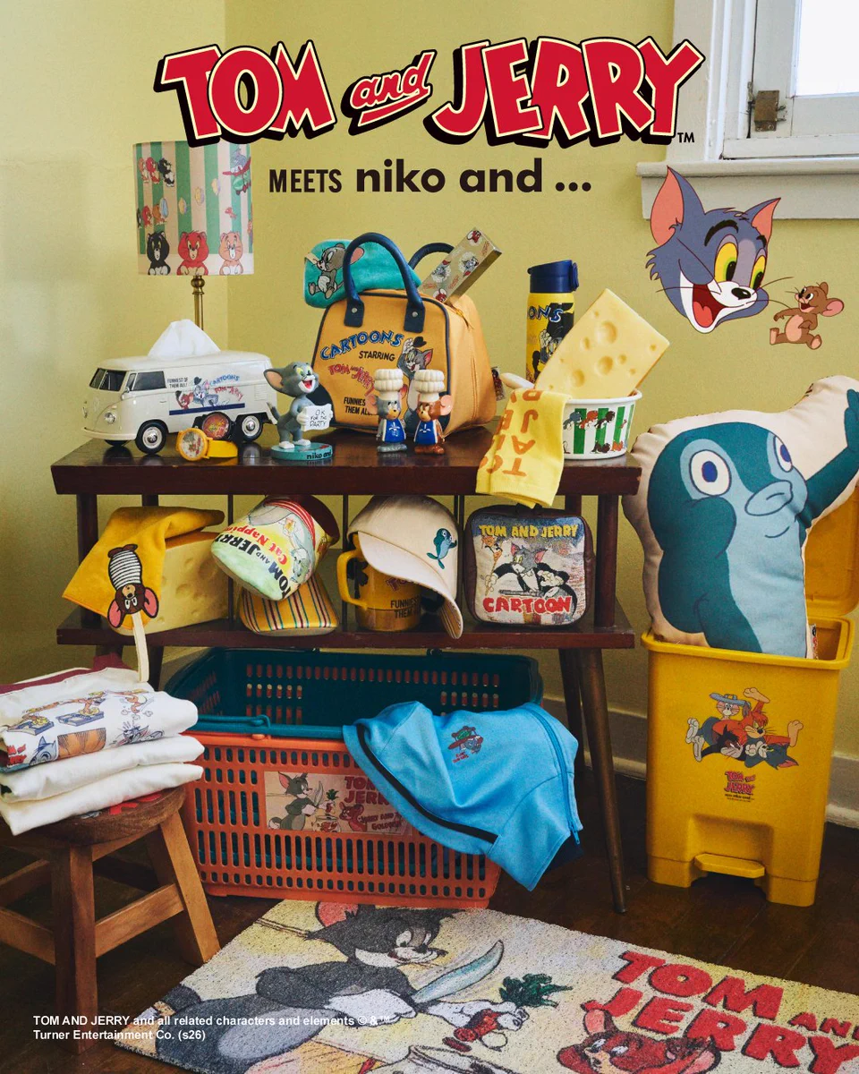 新品貴重 ニコアンド niko and 限定 トムとジェリー キャラクターランプ 新品貴重 ニコアンド niko and 限定 トムとジェリー キャラクター