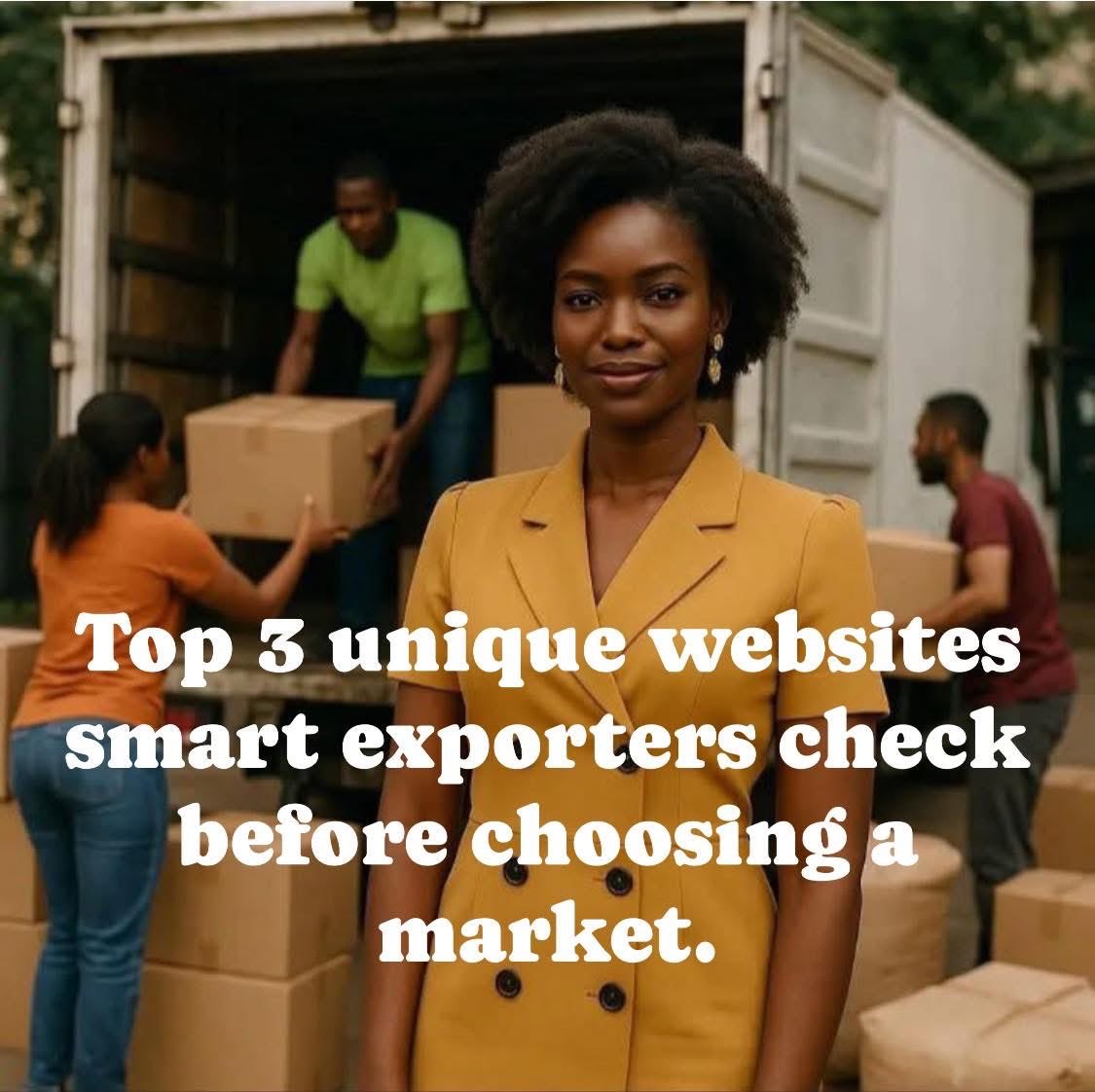 abaexportlab's tweet photo. Top 3 websites smart exporters check before choosing a market:

1️⃣ ITC Trade Map – see who’s buying your product &amp; how much
2️⃣ https://t.co/Z7sSQSDkOe – global demand trends made simple
3️⃣ UN Comtrade – official trade data to confirm active market. 

Found this helpful?👇 https://t.co/5EjqWb4fLT