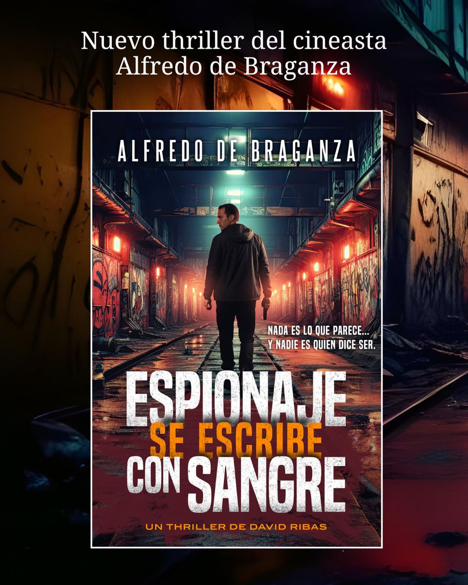 le_leesto's tweet image. #Novedades 💥Nueva entrega de la serie David Ribas 

💣Espionaje y #suspense

Jóvenes turistas convertidas en mulas. 
Un siniestro profesor universitario. 
Peligro de una guerra nuclear.

💥 amzn.to/4aNMBpC