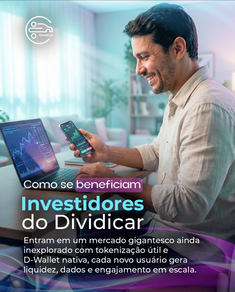 BigCrypto1000's tweet photo. 🚀 Texto com tom FOMO/Bullish sobre o projeto DCAR:

O mercado ainda não percebeu o que está acontecendo com DCAR. Enquanto muitos ignoram, o projeto já tem app funcional e utilitário real, algo que a maioria das criptos promete e nunca entrega.

Quando o mercado acordar e entender que DCAR não é só narrativa, é produto pronto, vai ser tarde para entrar barato. Quem está acompanhando de perto sabe: isso é bullish demais.

📱 App lançado, utilidade real e adoção começando.
A pergunta não é se vai explodir… é quando o mercado vai perceber.

@DIVIDICAR