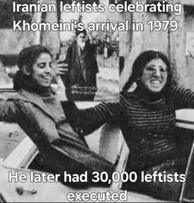 <a href="/andrewfeinstein/">Andrew Feinstein</a> You call yourselves’Anti-Fascists’ but you all cream yourselves over 🇮🇷 Iran who have been the very definition of ‘’Fascists’ since 1979 yet we never heard a peep out of you lefties until trump got involved. 

You expose yourselves constantly 😮🫣