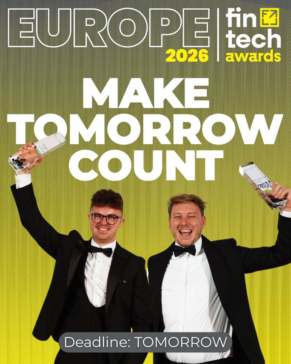 Europe FinTech Awards tweet media