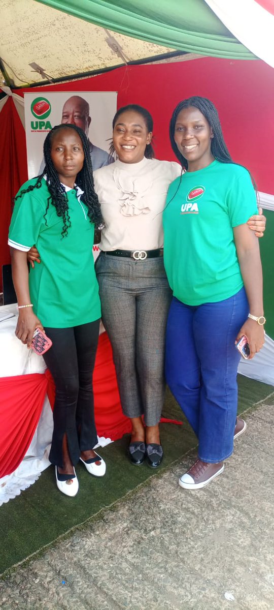 upa_kenya's tweet photo. Day 2 at PDF 2026!

Honored to welcome Hon. Moraa John, aspiring Nairobi Women Rep, at the UPA tent. 
#UPA  #PDF2026 #KenyaPolitics #SafishaKenya https://t.co/4P0h7TeegL
