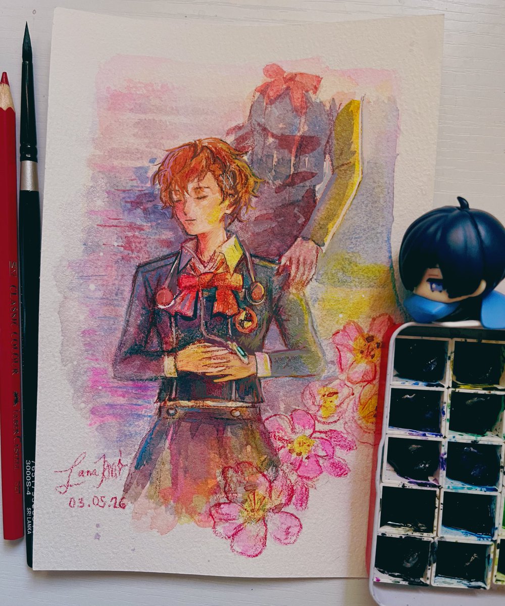 lana_rm7's tweet image. the promised day 🌸

#persona3 #p3