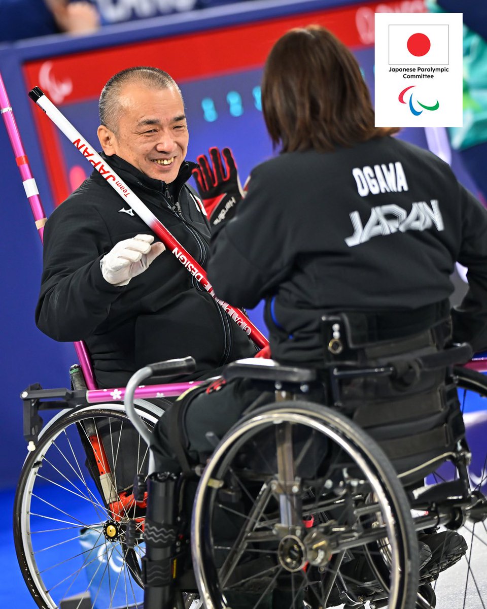 🇮🇹ミラノ・コルティナ2026❄️

#車いすカーリング
2戦目、勝利です📣

#MilanoCorrina2026 
#paralympic 
#jpc 
#TEAMJAPAN