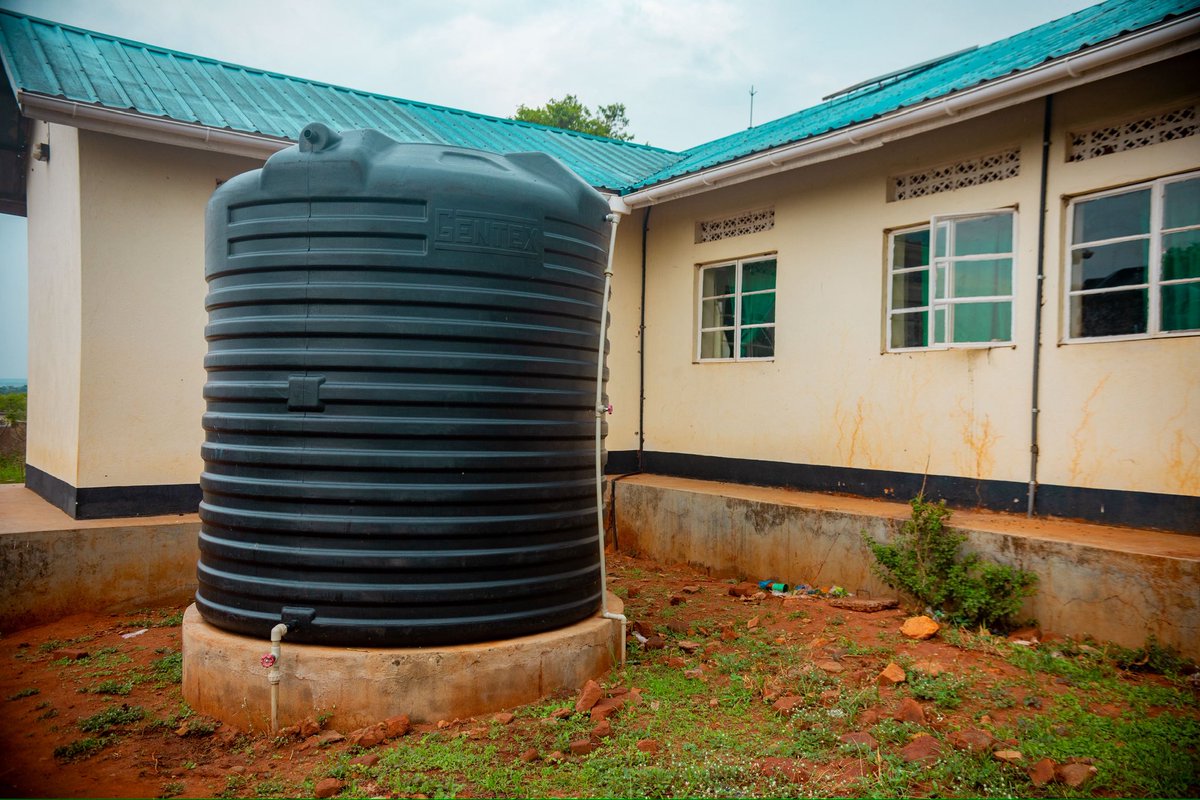 The In-Charge at Alwi HC III shared a powerful reality.

Before, expectant mothers arriving to deliver had to carry a jerrycan of water.

Today, thanks to MTN Uganda through <a href="/mtnfoundationug/">MTN Uganda Foundation</a> the two 10,000L tanks ensure reliable water, restoring dignity in maternity care.