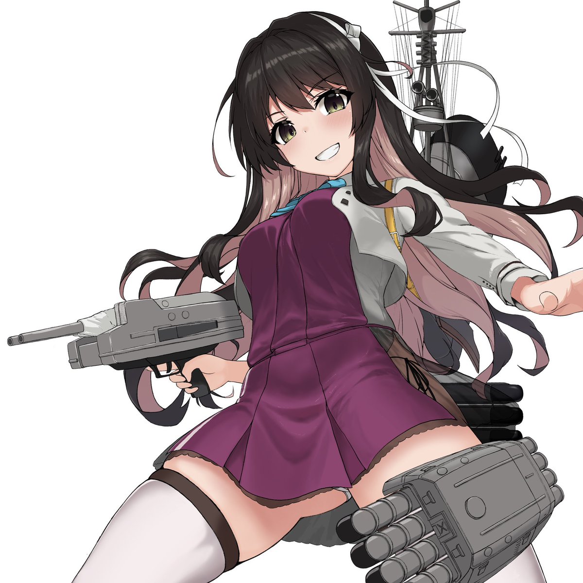 長波様進水日記念多忙故無念再掲中年男性 