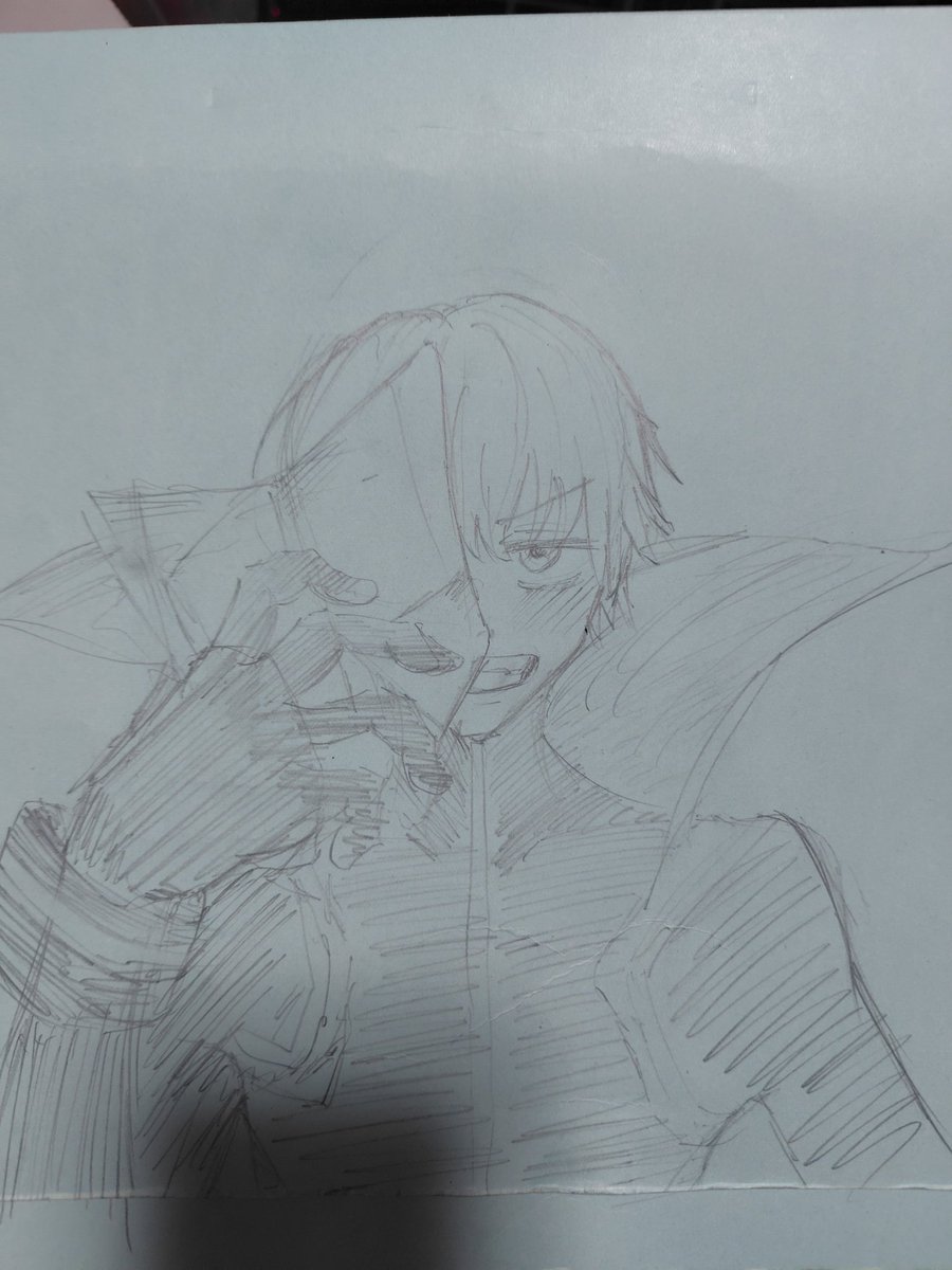 vv_RPGV's tweet photo. 授業中の落書き少年
#大悪党少年 https://t.co/enlkTNRbMH