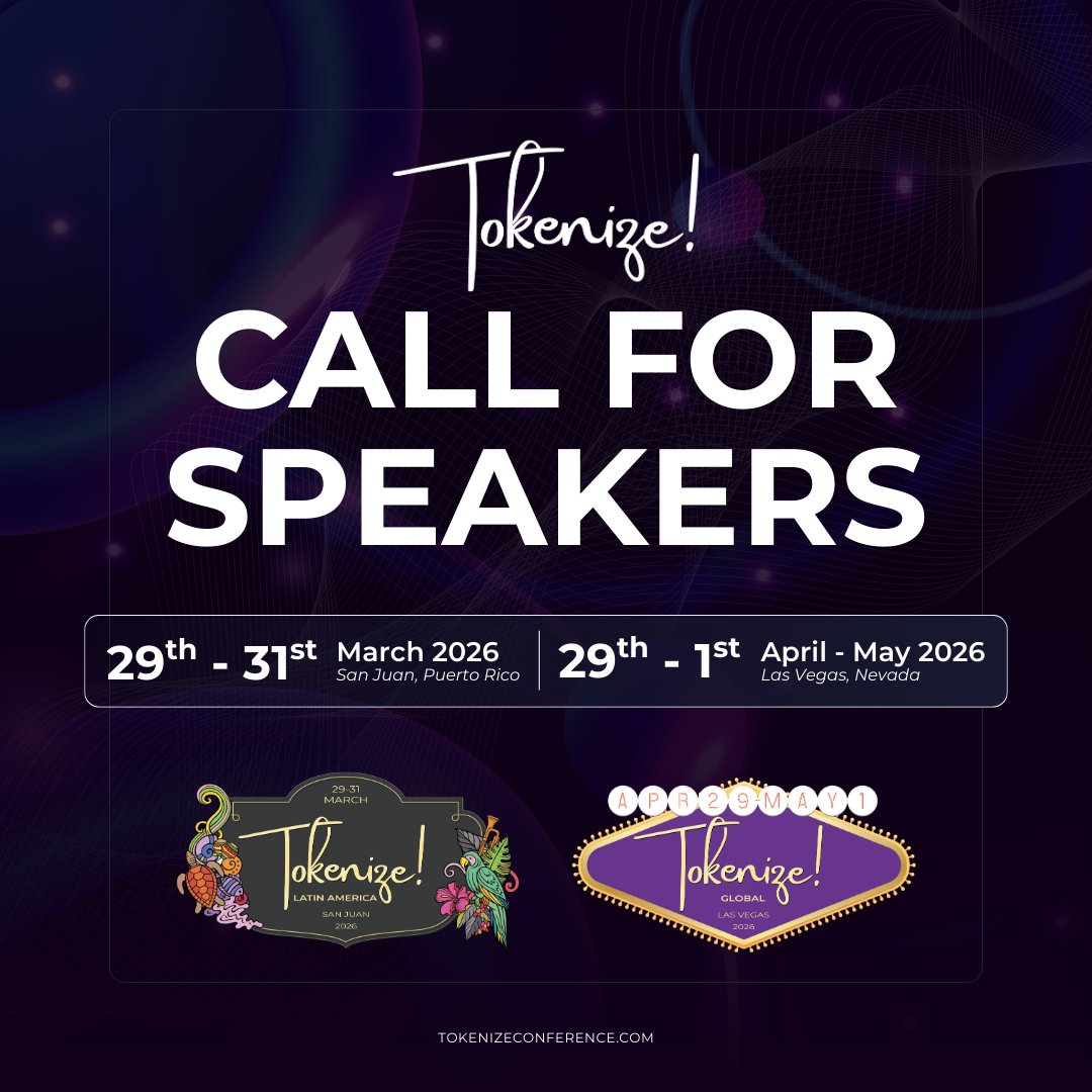 Tokenize! LATAM Puerto Rico Conference tweet media