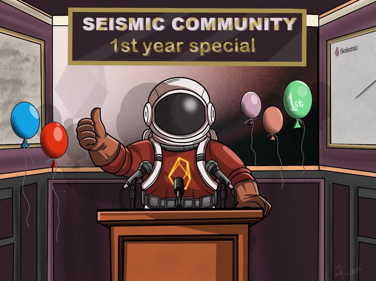 Bjay_eth's tweet photo. Big announcement 

@SeismicSys  is celebrating the 1st anniversary of Seismic Community together 

Live tomorrow, they will be sharing new developments, future plans, and community updates.

Date March 6 2026 at 17:00

I will be there 👀 

gMic everyone https://t.co/IgTGNG91rP