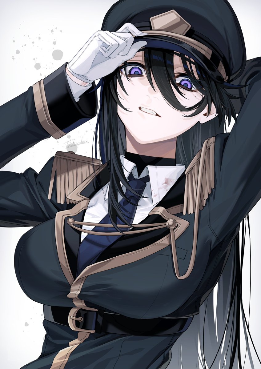 #自分で生み出した一次創作オリジナルキャラを流そう 
総督さん💜