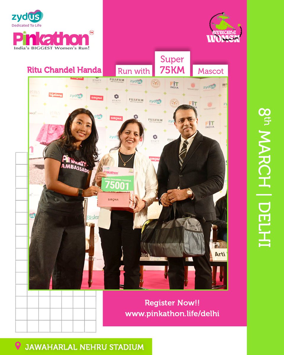 Pinkathon India tweet media
