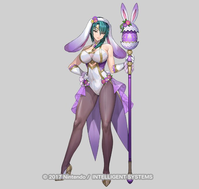 【お仕事告知】
『ファイアーエムブレム ヒーローズ』さんにて 
・春めく戦神 トール
のイラストを担当させて頂きました✨🥚🐰🥚✨
 宜しくお願いいたします🙇
#FEヒーローズ 
#ファイアーエムブレム 